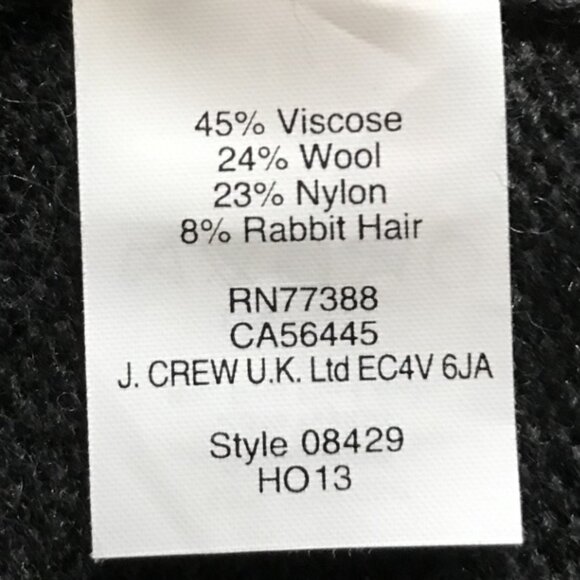 J. Crew Jeweled Starburst Wool/Rabbit Hair Blend Sweater - Picture 6 of 16